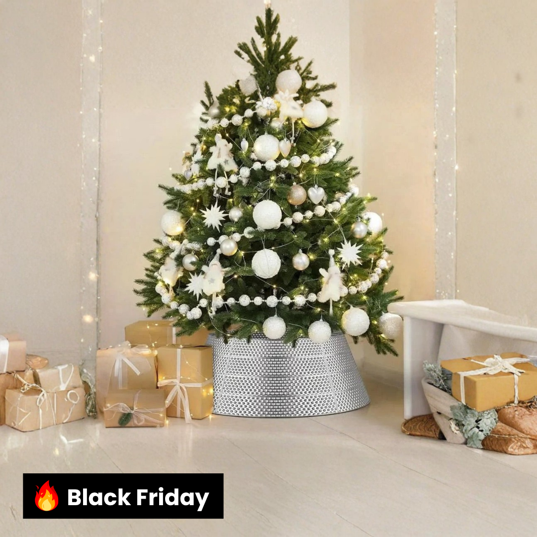 Saia Árvore de Natal de Metal 60x80x25cm