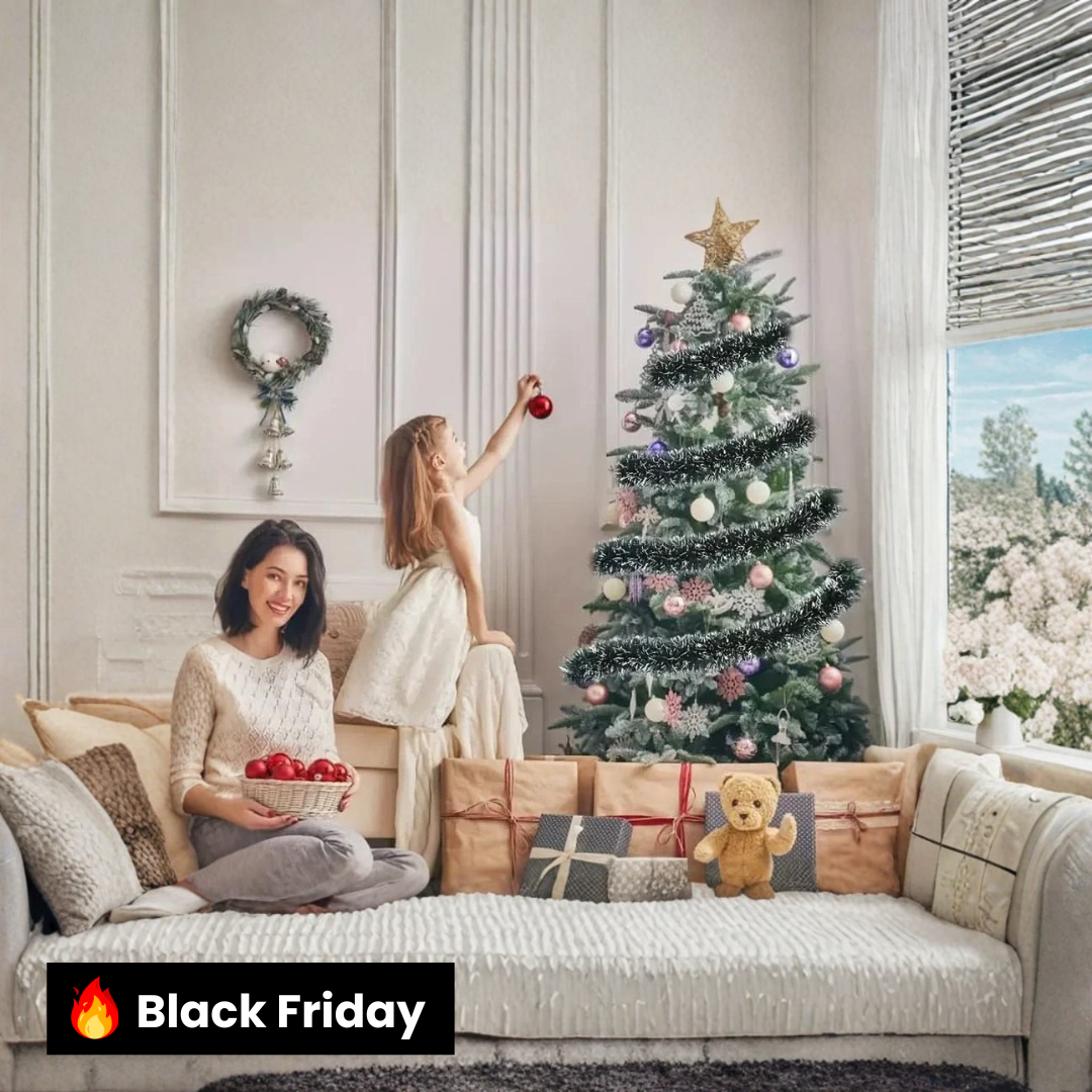 Festão Natalino Fake Nevado