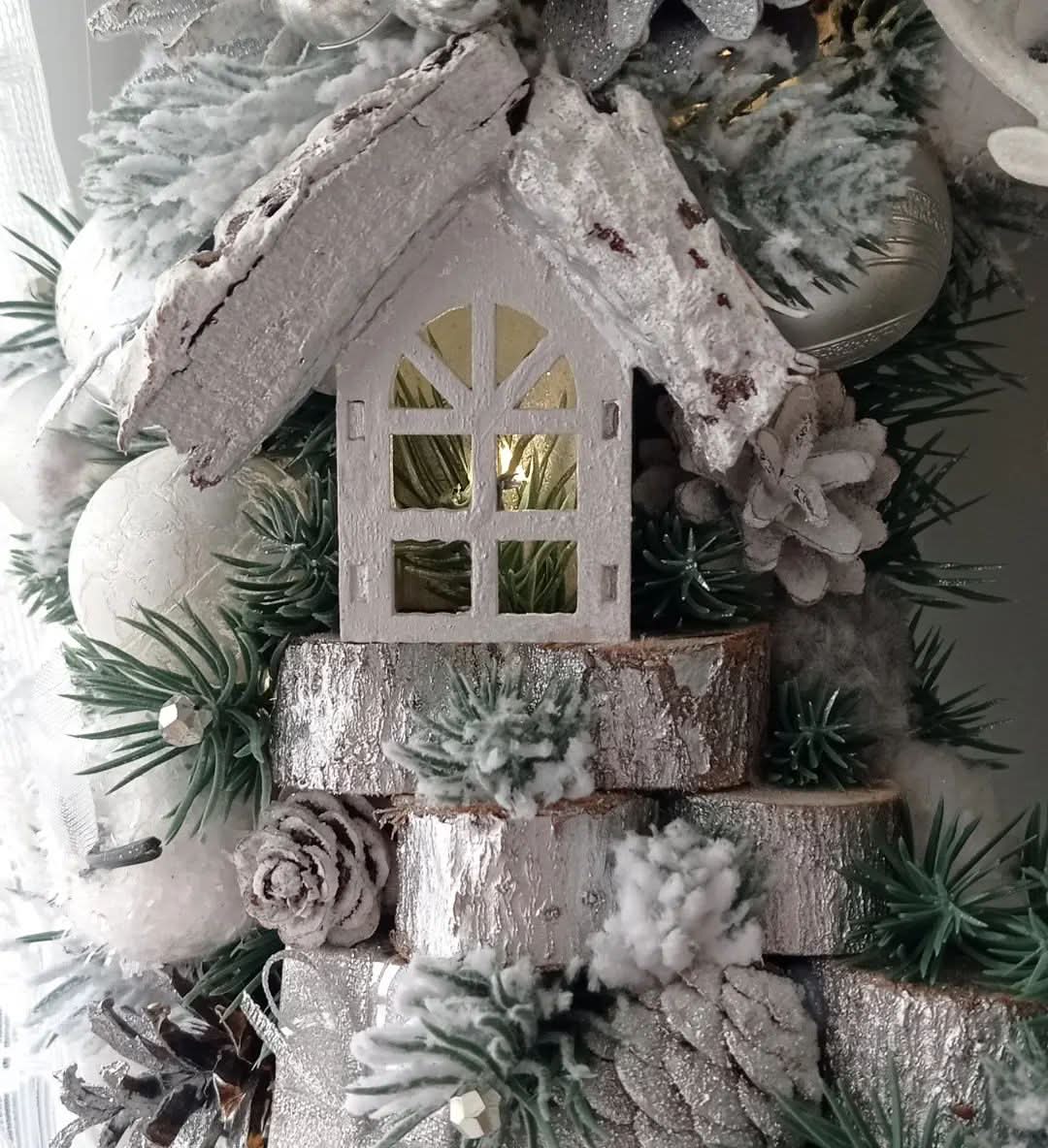 Guirlanda Floco de Neve