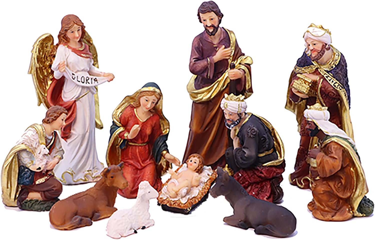 Presépio Tradicional Sagrada Família – 11 Peças (21 -32 cm)