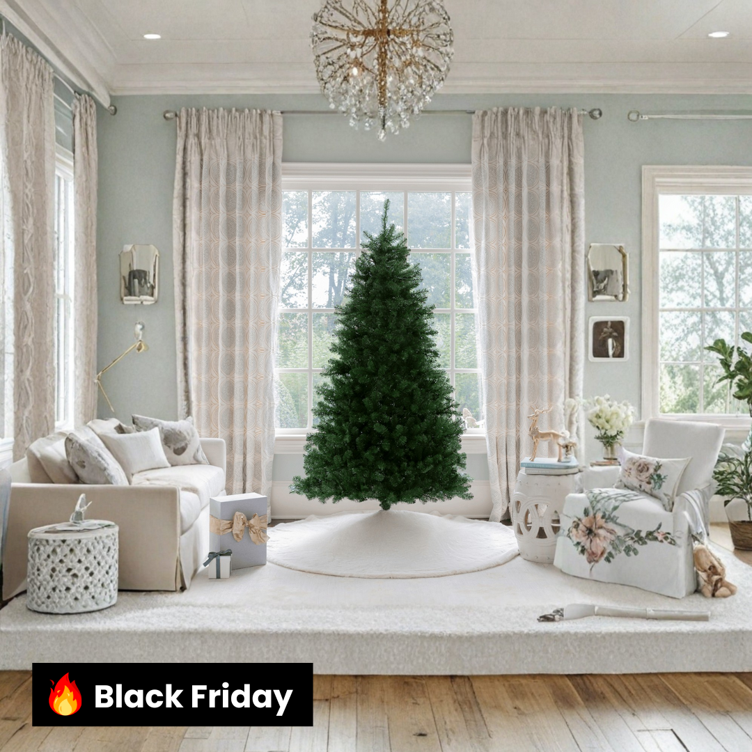 Árvore Majestade Verde sem Luzes