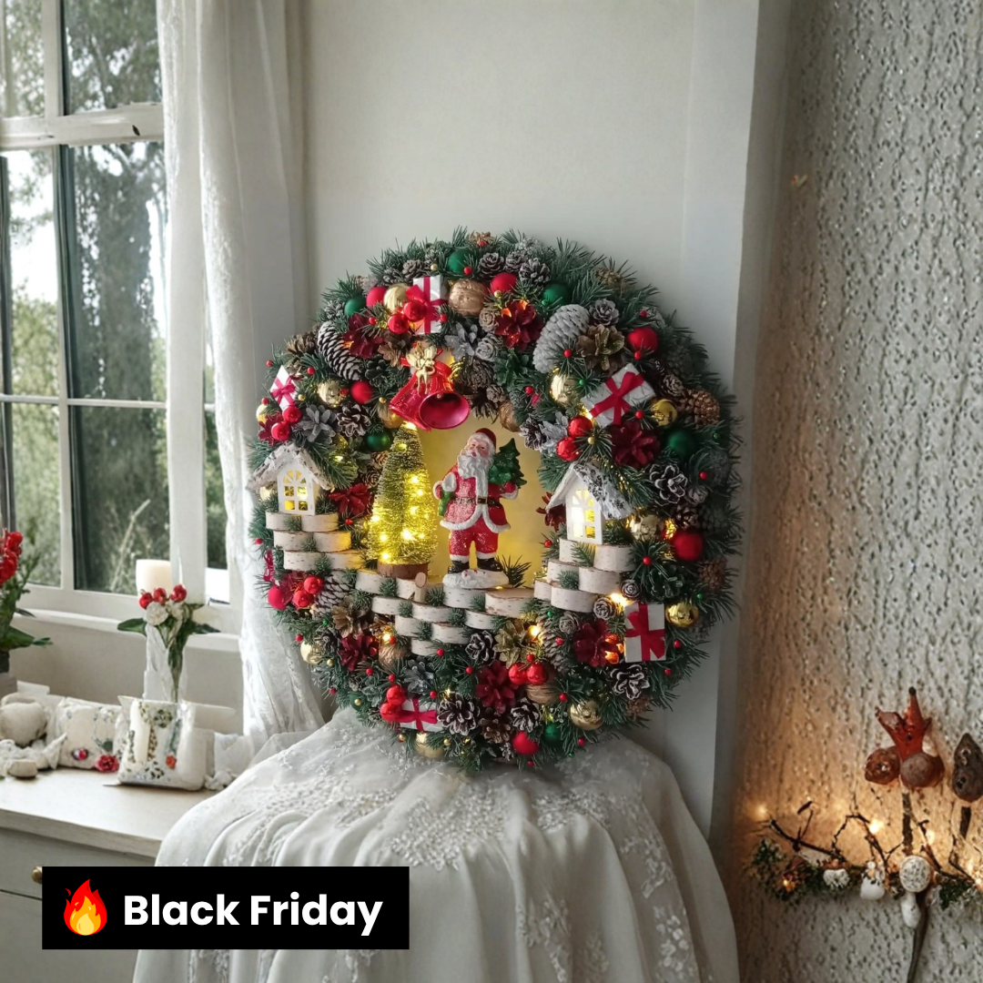 Guirlanda Dourada Tradicional