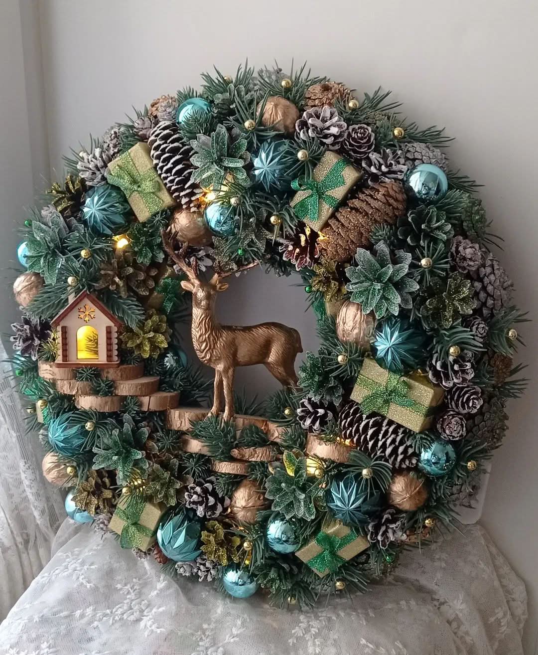 Guirlanda Natal Majestoso