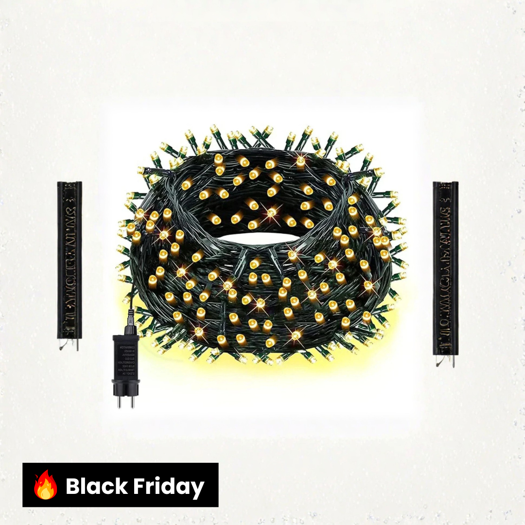 Luzes de Natal LED Impermeáveis - Encanto e Magia