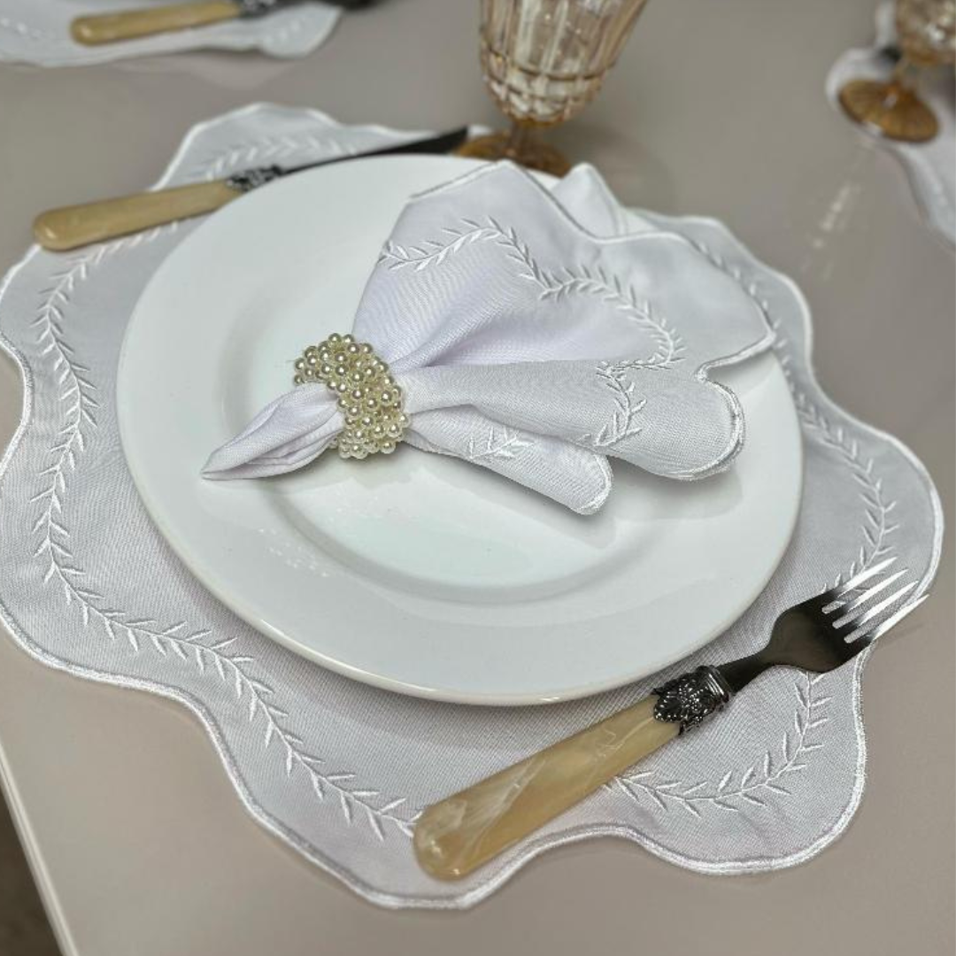 Kit Pratos Natalinos de Sobremesa – 6 Peças