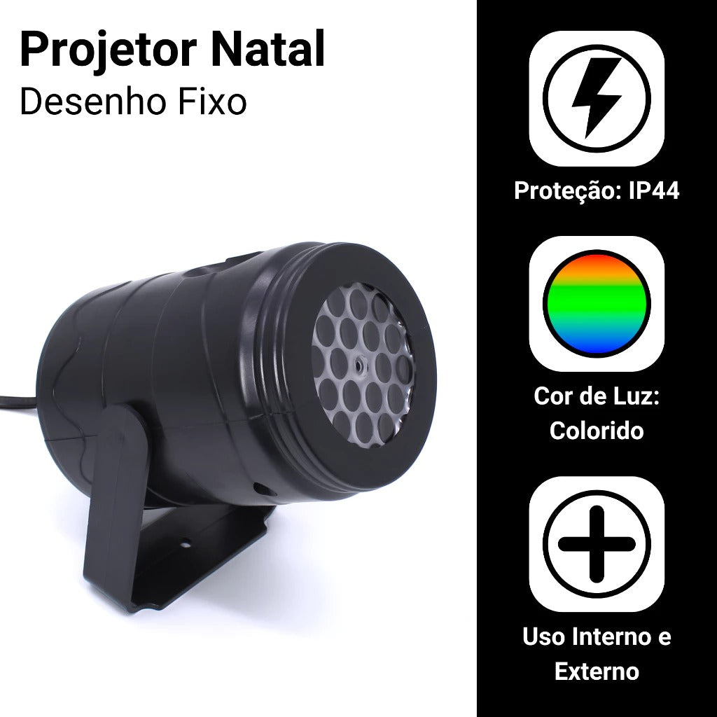 Projetor Natalino Mágico + Brinde