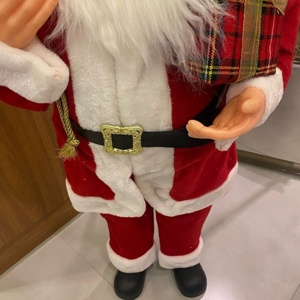 Papai Noel Gigante 110cm – Decoração Natalina + Brinde!